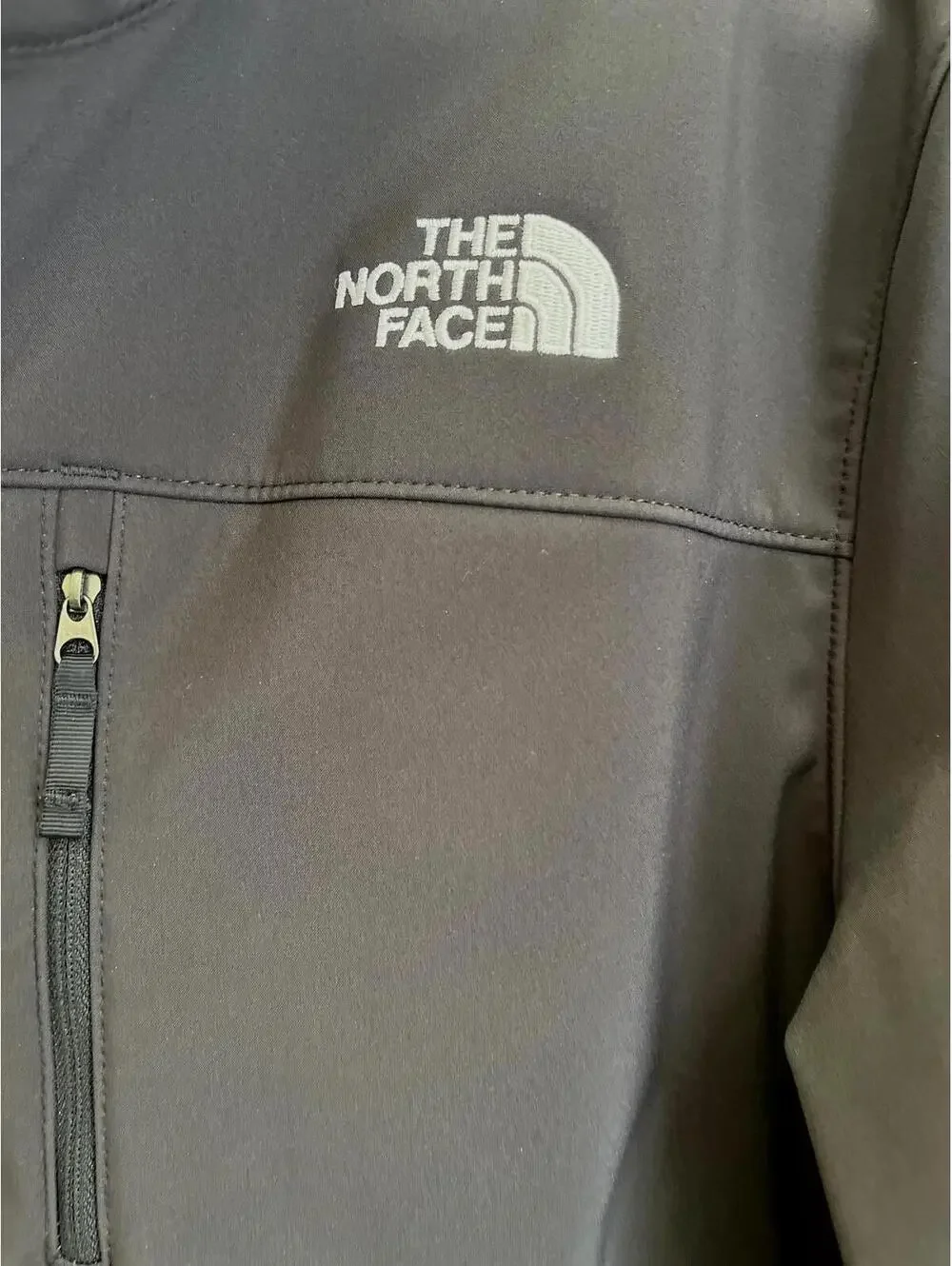 The North Face Men's Softshell Jacket - Black, Size Large